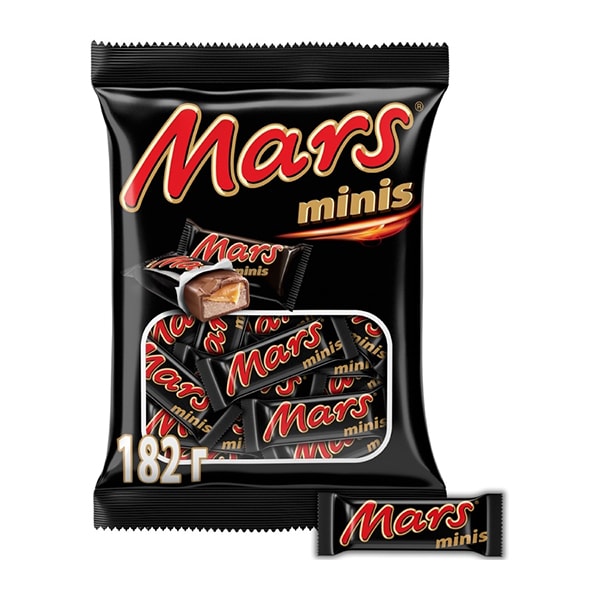 Конфеты шоколадные Mars Minis 182 г.